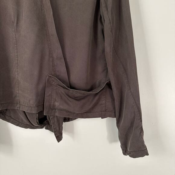 Stella Carakasi Asymmetrical Utility Jacket Gray size Small - Picture 8 of 8